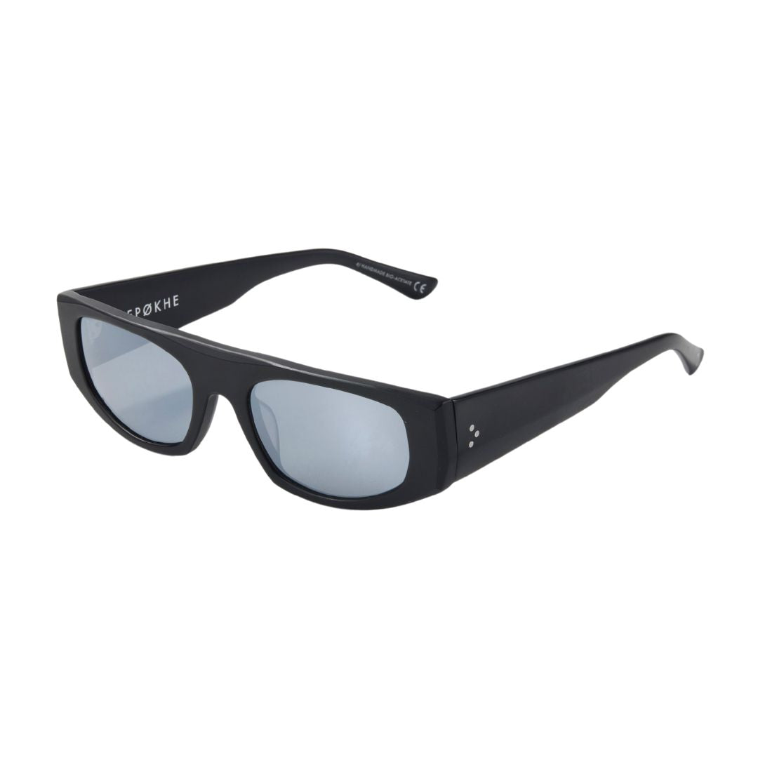 Epøkhe Void Sunglasses Matte Black Black Iridium Polarized | Eyewear