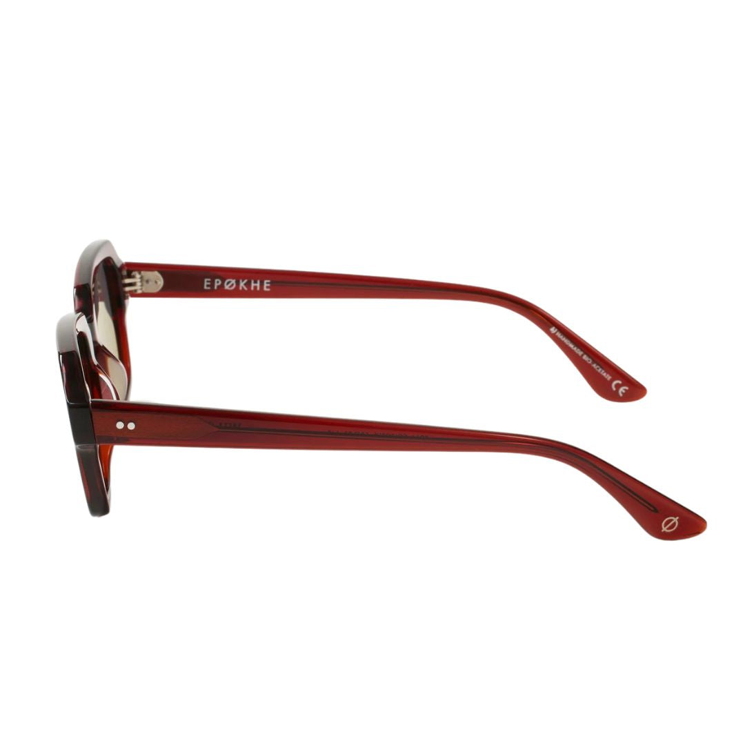 Epøkhe Wilson Sunglasses Cola Polished Black | Premium Eyewear