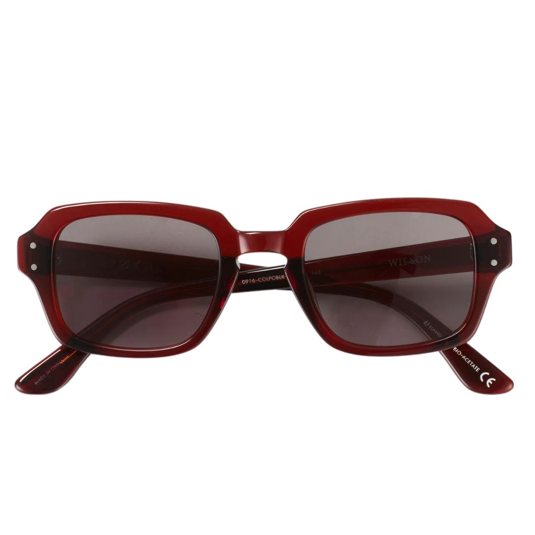 Epøkhe Wilson Sunglasses Cola Polished Black | Premium Eyewear