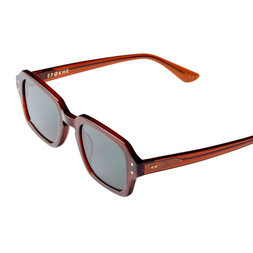 Epøkhe Wilson Sunglasses Maple Polished Green | Premium Eyewear