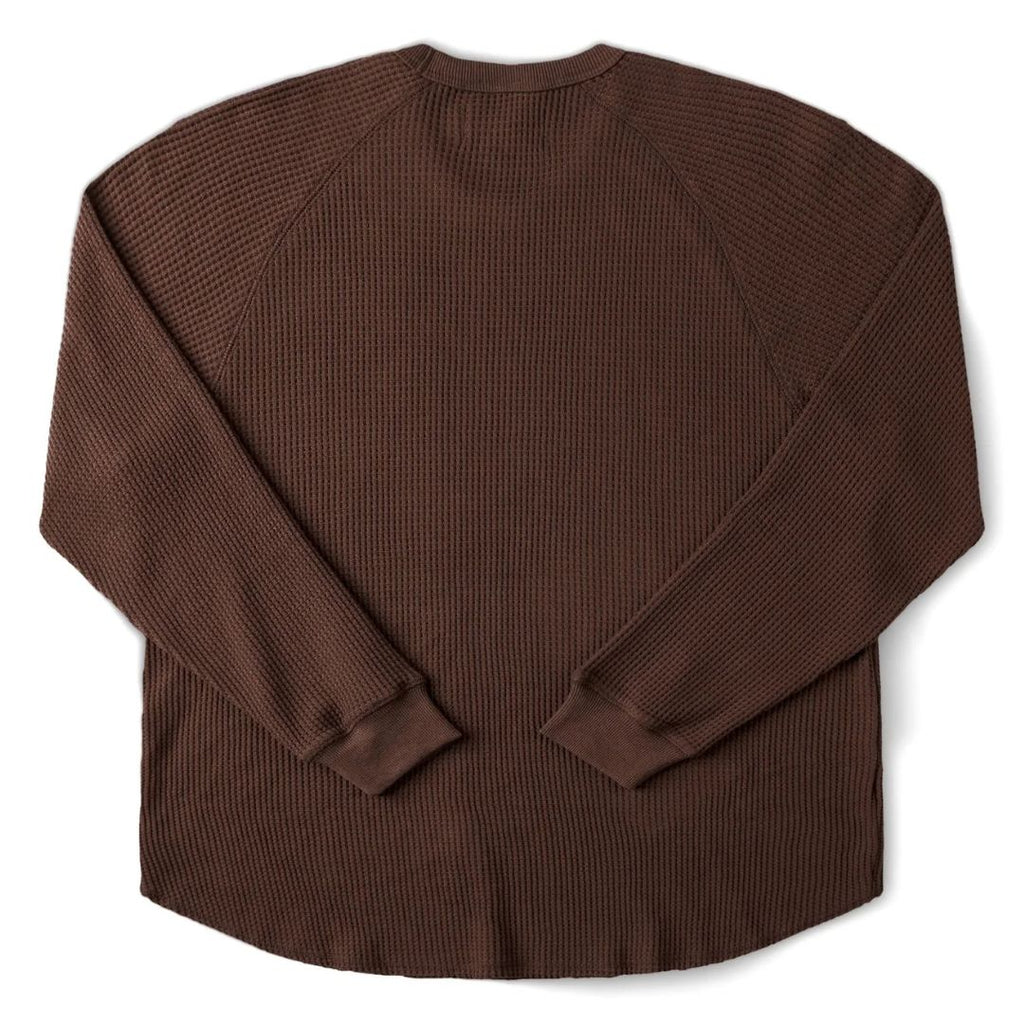 AG Raglan Waffle Sweater - Brown