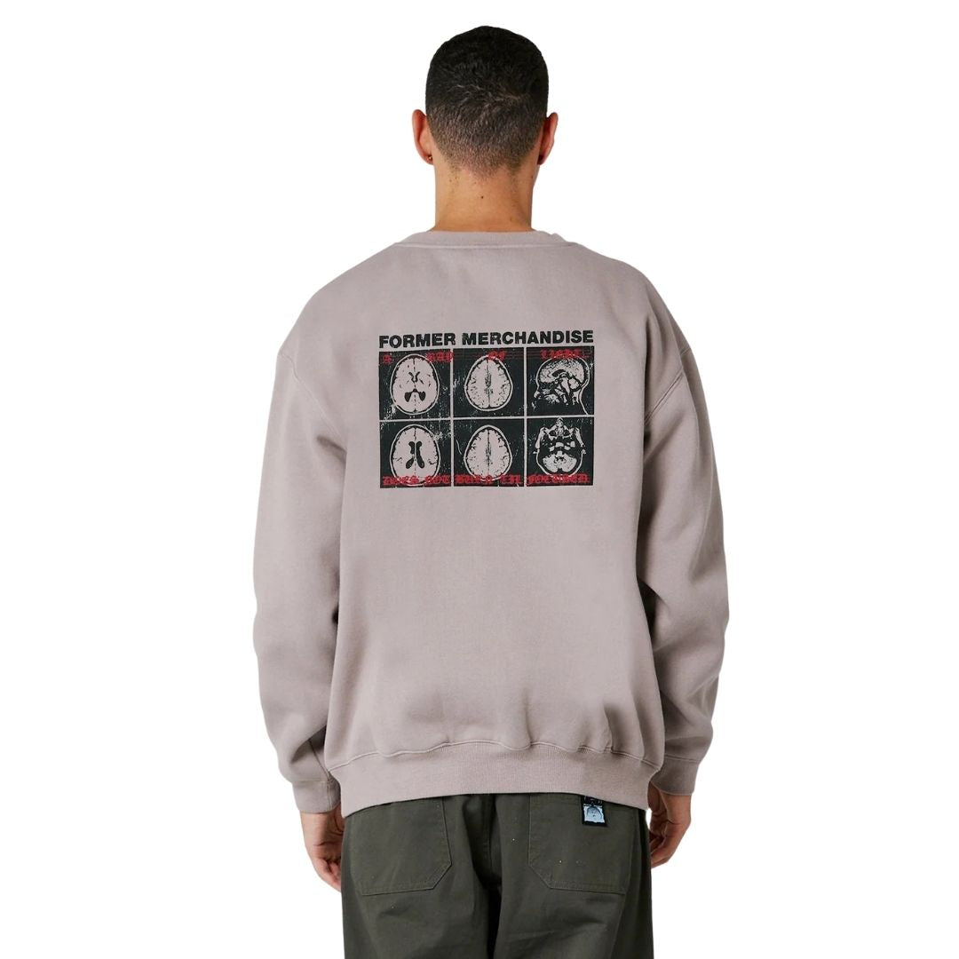 Former Brainscan Crew Neck - Mushroom