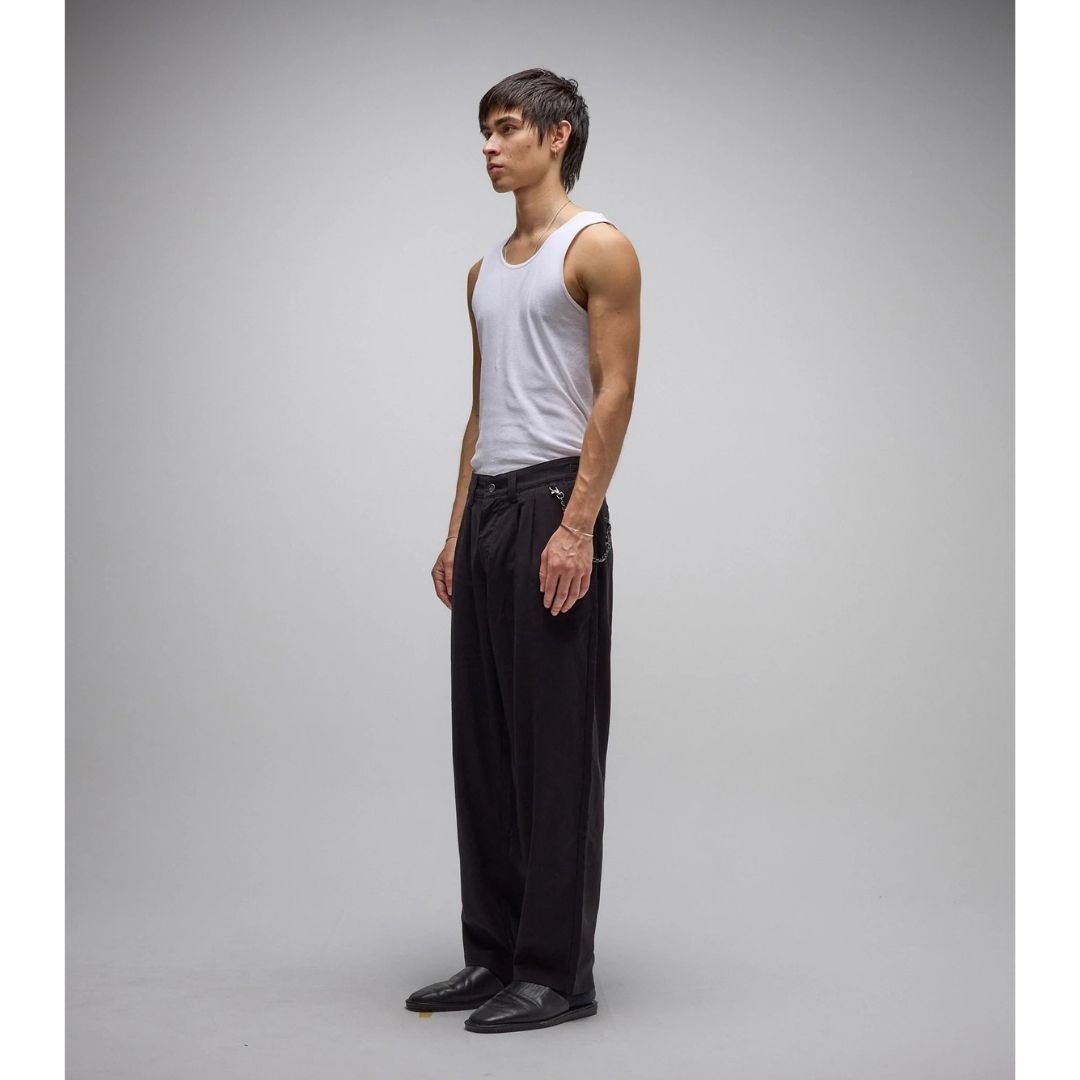 Harmony Pin Slack II Pants - Black