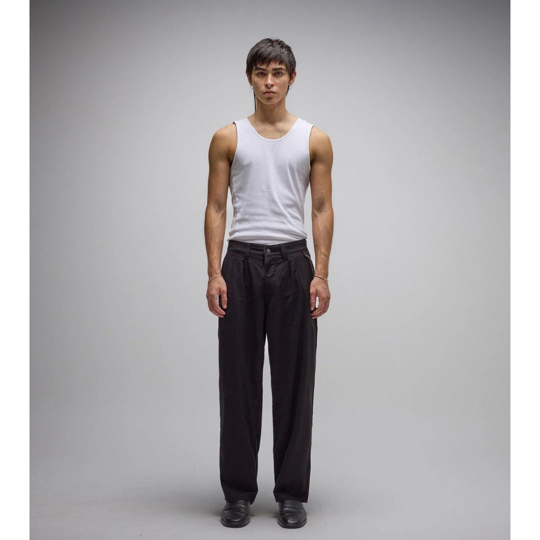 Harmony Pin Slack II Pants - Black