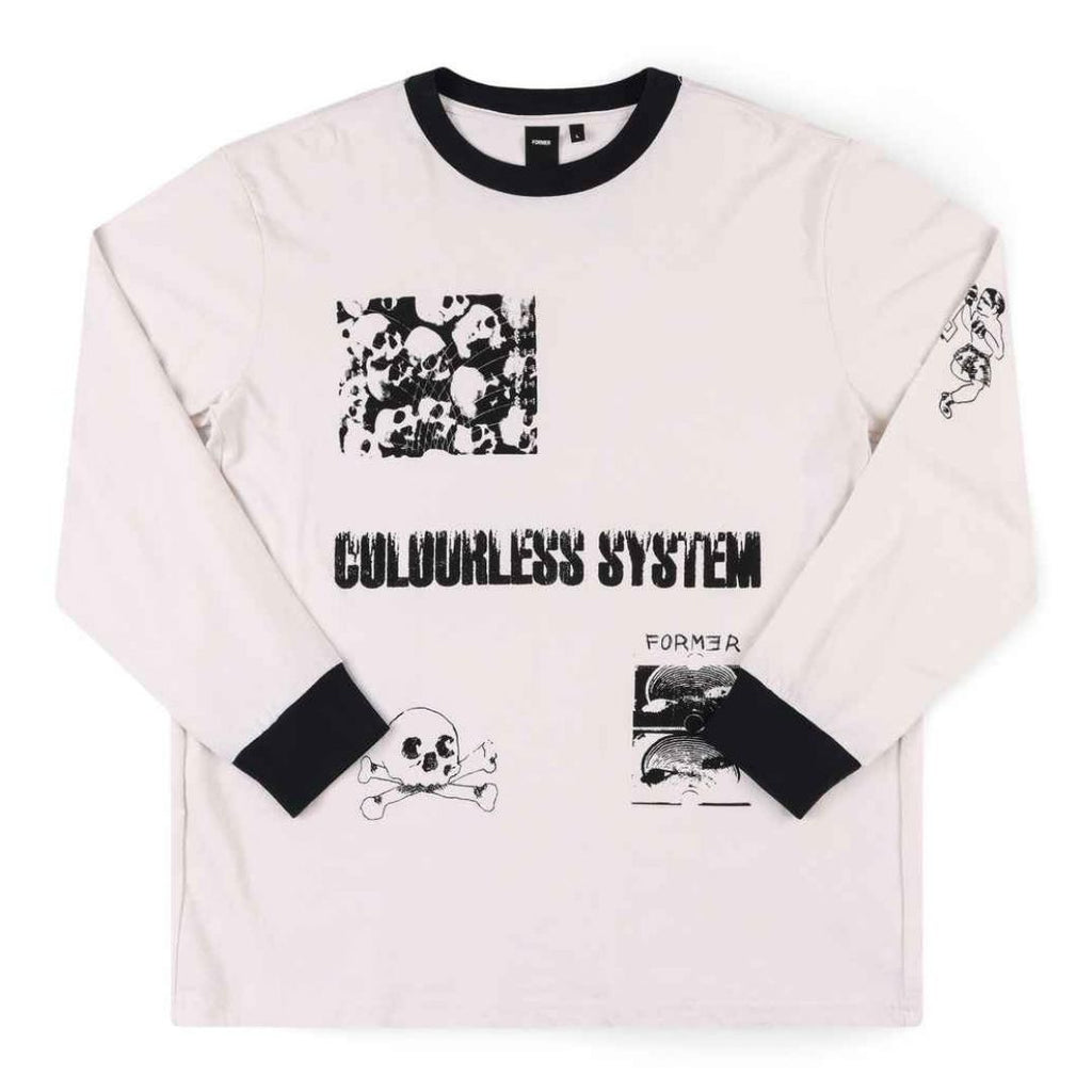 Mash LS T-Shirt - Bone
