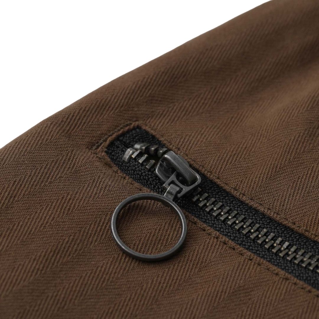 Former Prayer Herringbone Pant - Brown