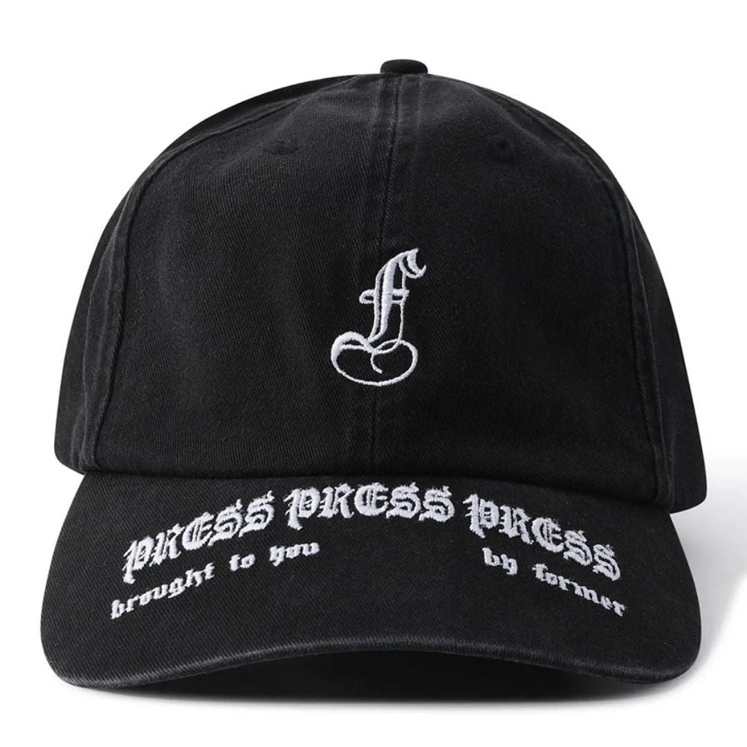 Former Press Press Press Cap - Black