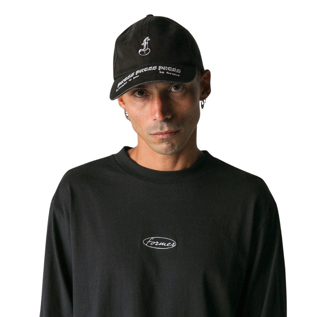 Former Press Press Press Cap - Black