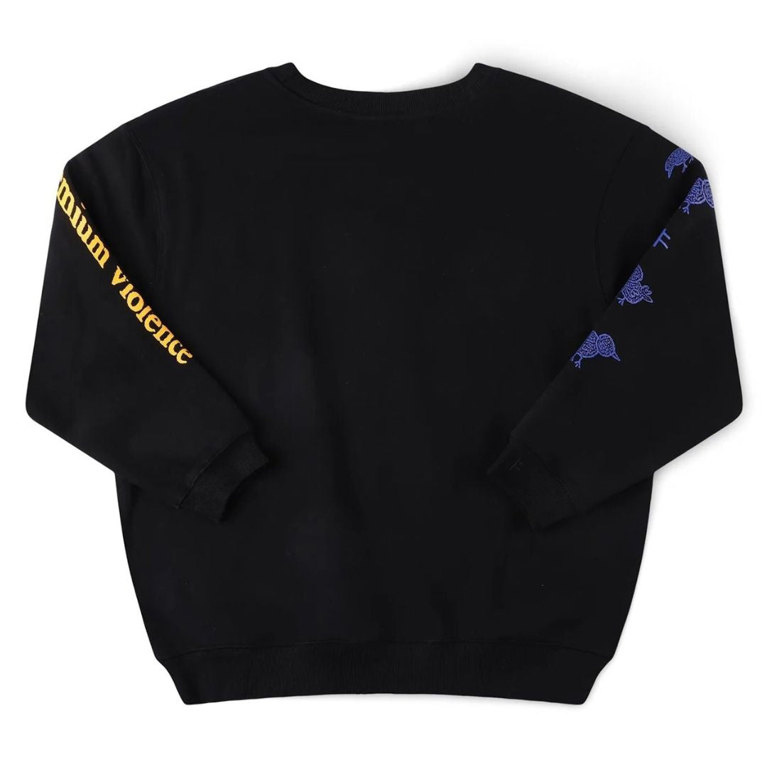 PV Crew Neck Sweater - Black