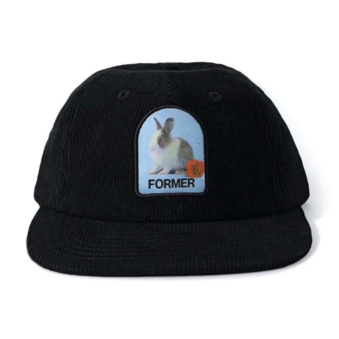 Former Valentine Cord Cap - Black