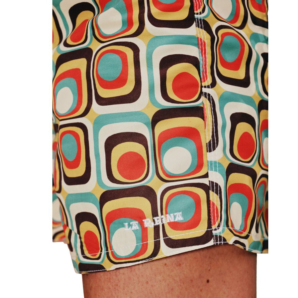 La Reina Disco Night Boardshort — side view