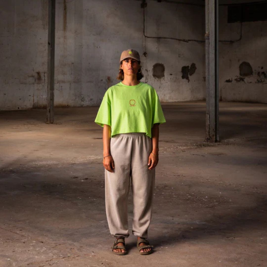 Latitud Fuego Wms Community Cropped T-Shirt - Apple