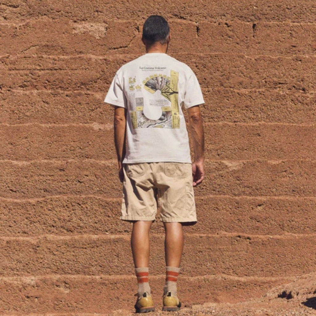 Latitud Fuego Corona T-Shirt White — detail view