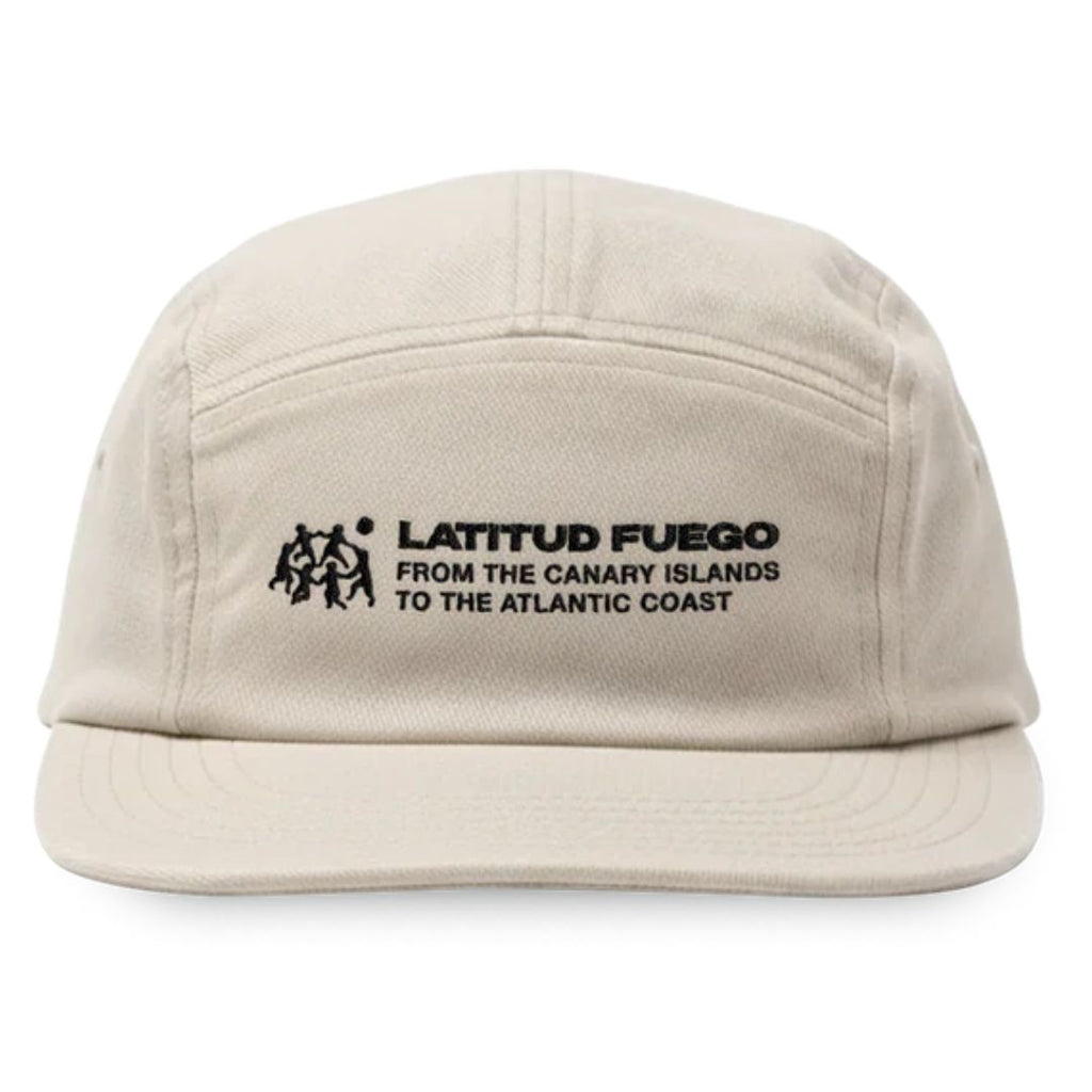 Latitud Fuego Corporate Cap Beige — front view