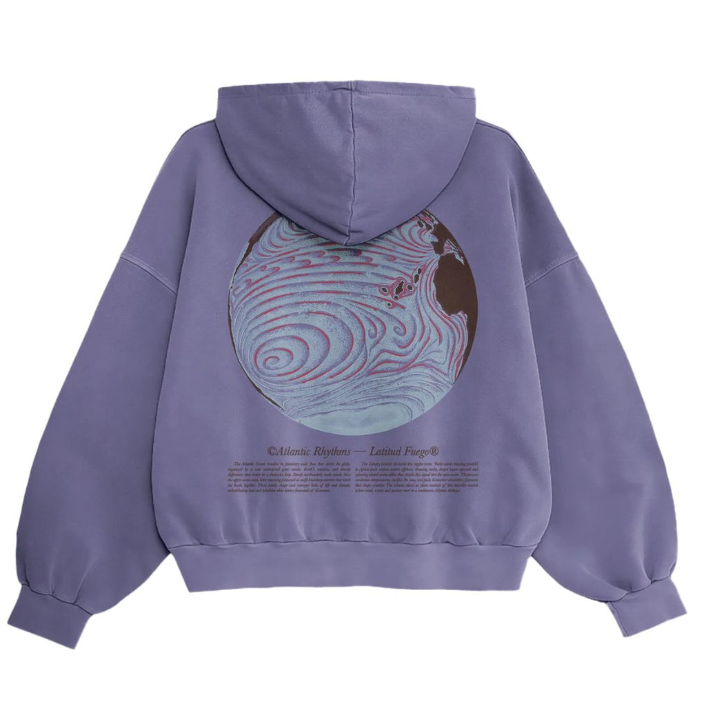 Latitud Fuego Currents Hoodie - Faded Purple