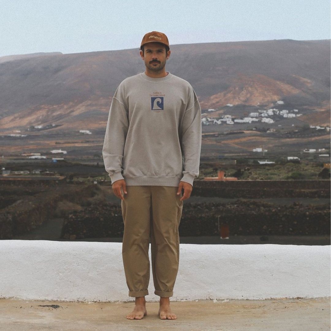 Latitud Fuego Essentials Crew Neck - Grey