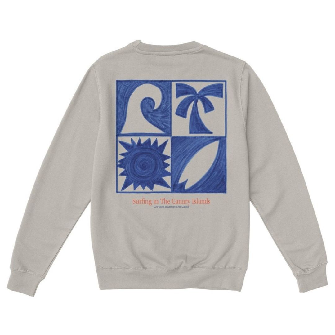 Latitud Fuego Essentials Crew Neck - Grey