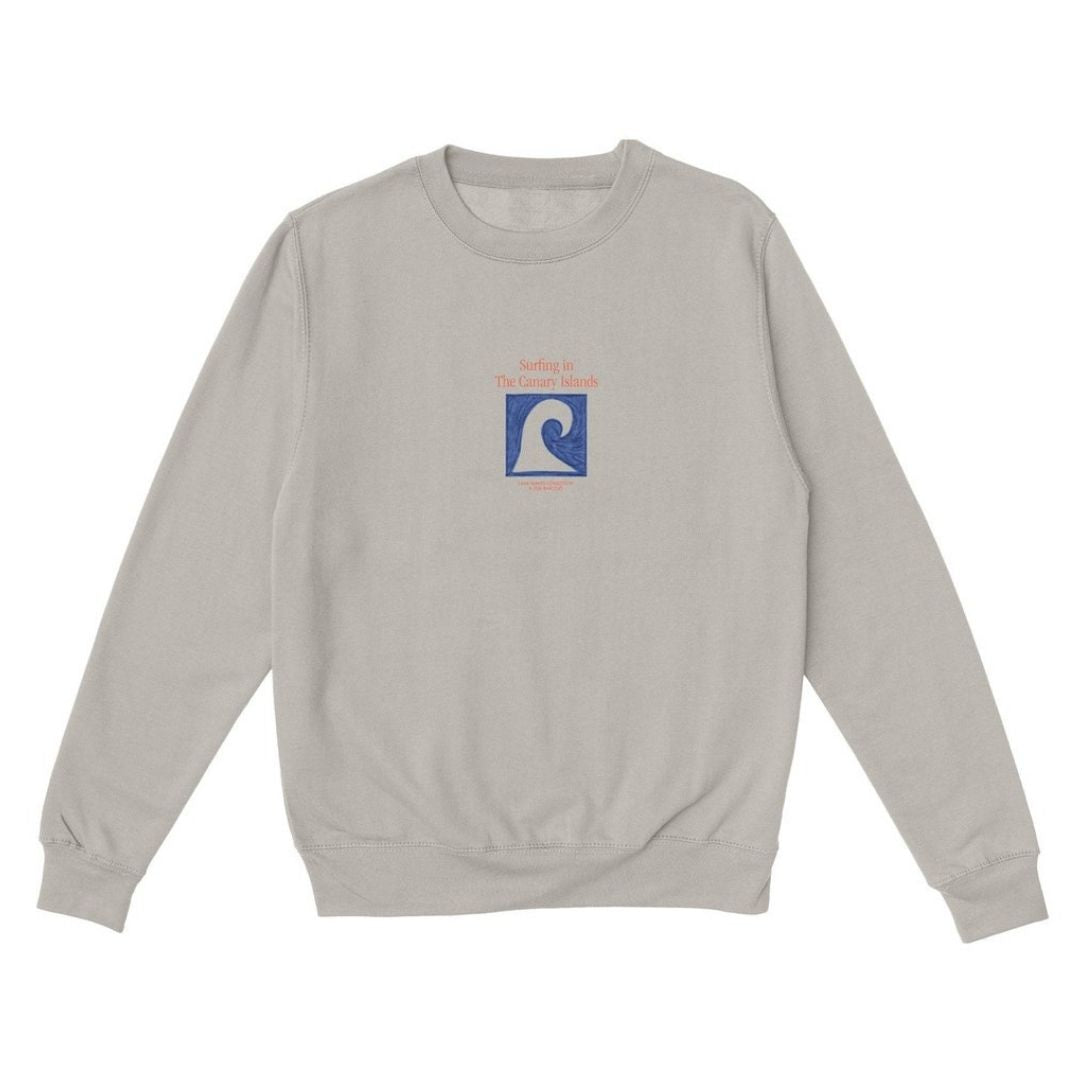 Latitud Fuego Essentials Crew Neck Grey — back view