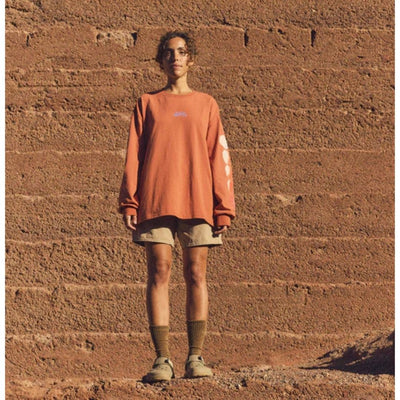 Latitud Fuego Forces of Nature Long Sleeve T-Shirt - Roasted Orange