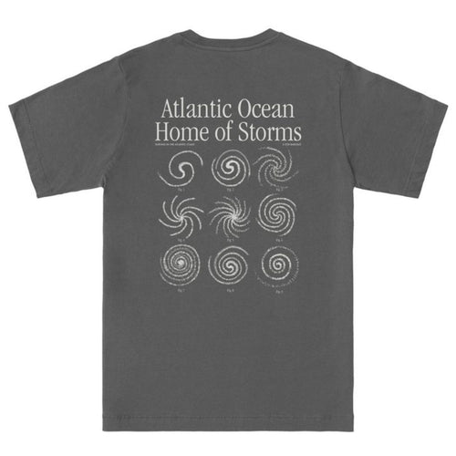 Latitud Fuego Home of Storms T-Shirt Washed Black — front view