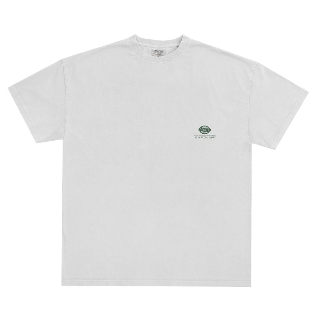 Latitud Fuego Lemon T-Shirt White — back view