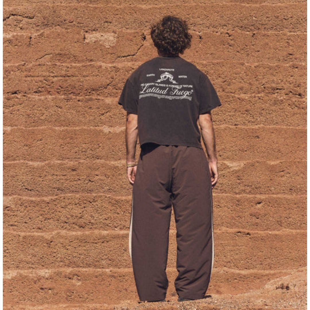 Latitud Fuego Lucha T-Shirt - Black / Brown