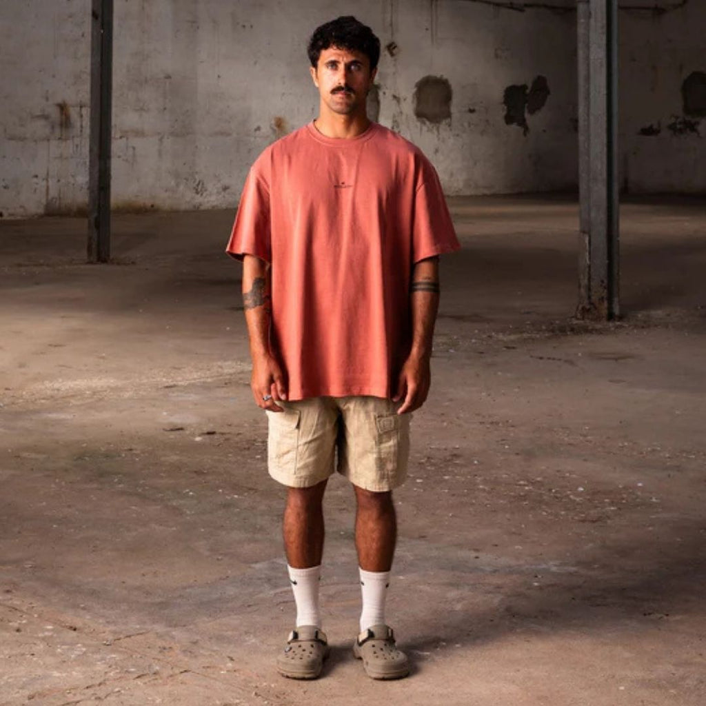 Latitud Fuego Never Enough T-Shirt Aragon — worn view