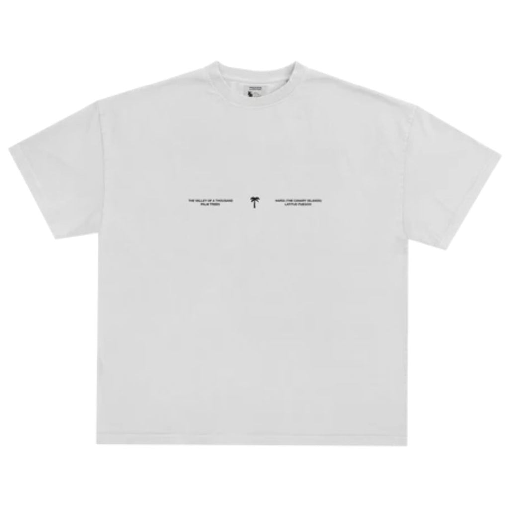 Latitud Fuego Palmera T-Shirt - Ecru