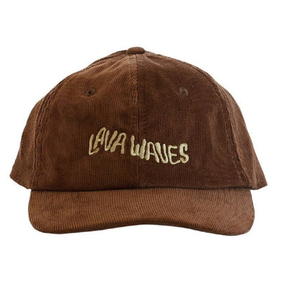 Latitud Fuego Pana Lava Waves Corduroy Hat - Camel