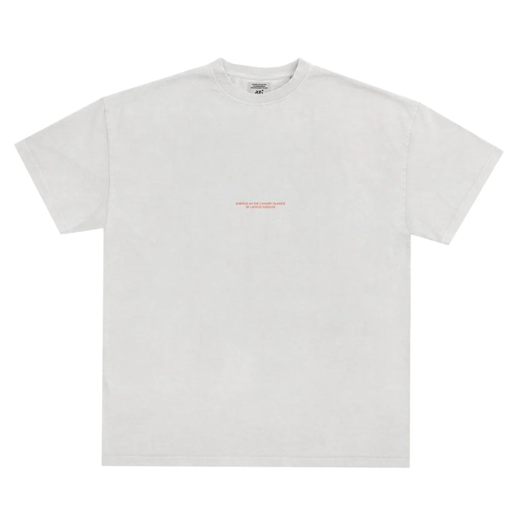 Latitud Fuego Platanos T-Shirt Ecru — back view