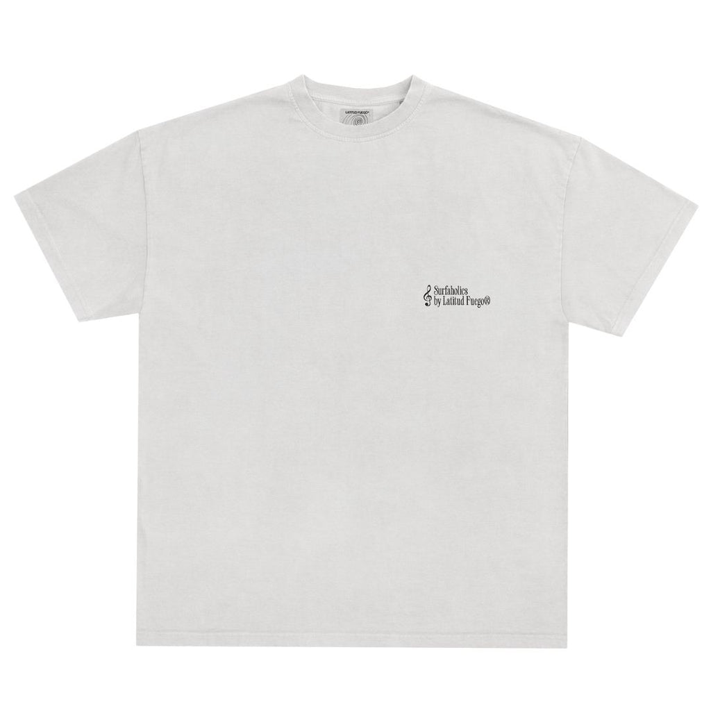 Latitud Fuego Symphony T-Shirt White — back view