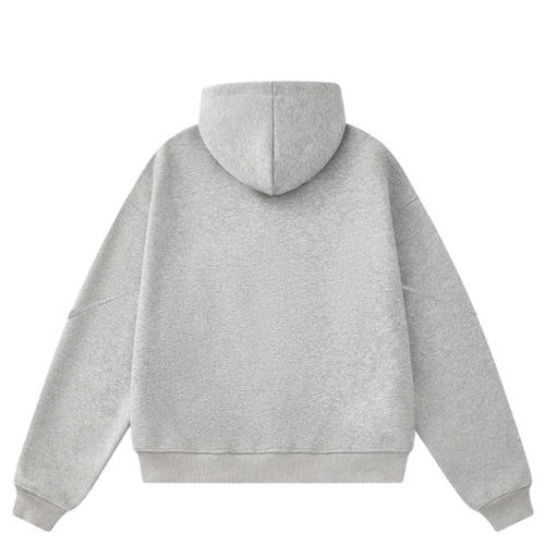 Latitud Fuego Team Hoodie Grey Melange — back view