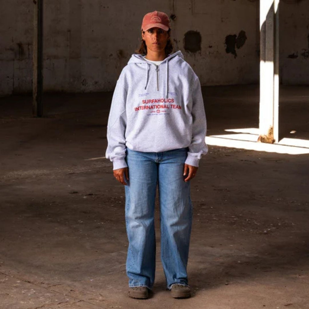 Latitud Fuego Team Hoodie - Grey Melange