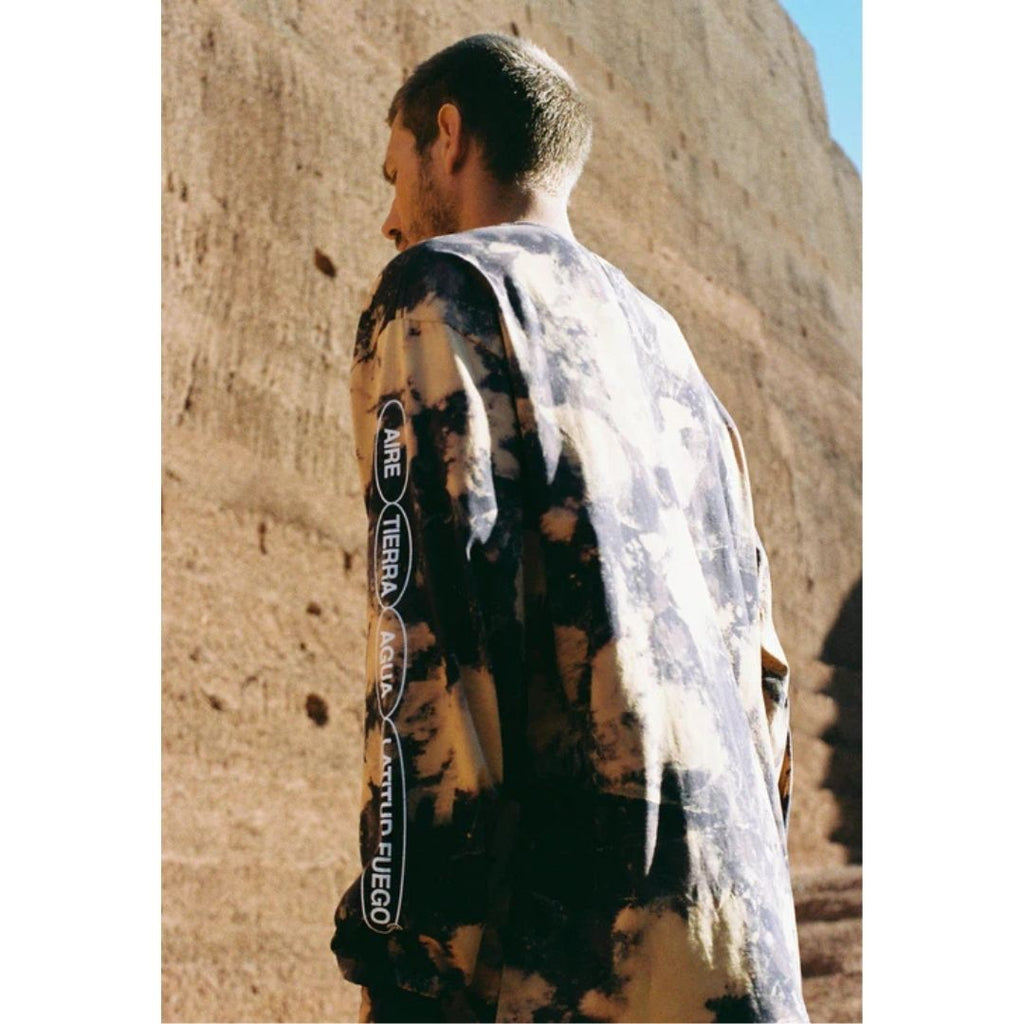 Latitud Fuego Tie Dye Long Sleeve T-Shirt Tie Dye — lifestyle shot 6