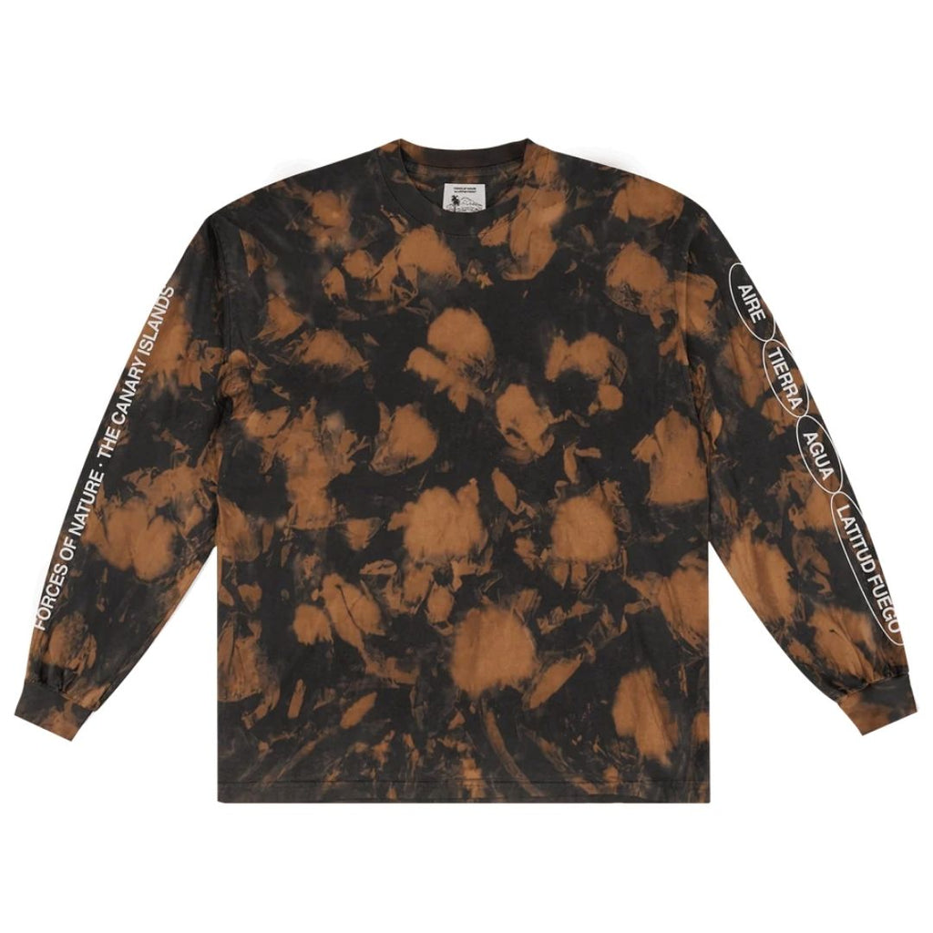 Latitud Fuego Tie Dye Long Sleeve T-Shirt Tie Dye — front view