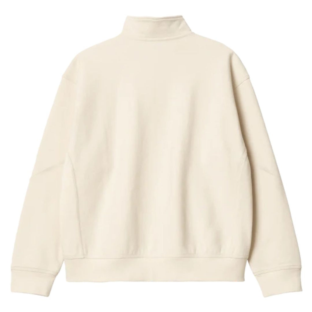Latitud Fuego Vintage Zip Sweater Beige — back view