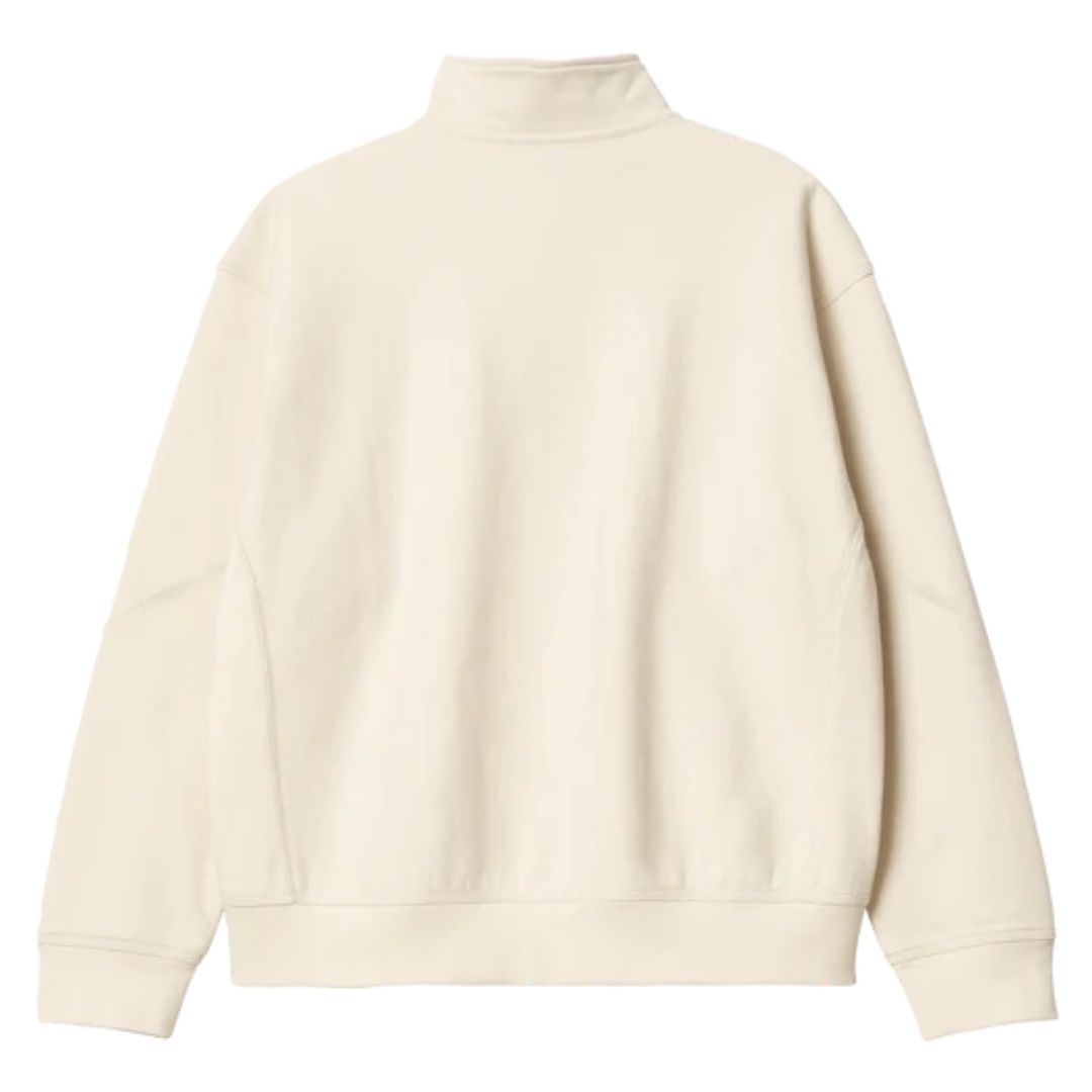 Latitud Fuego Vintage Zip Sweater Beige — back view