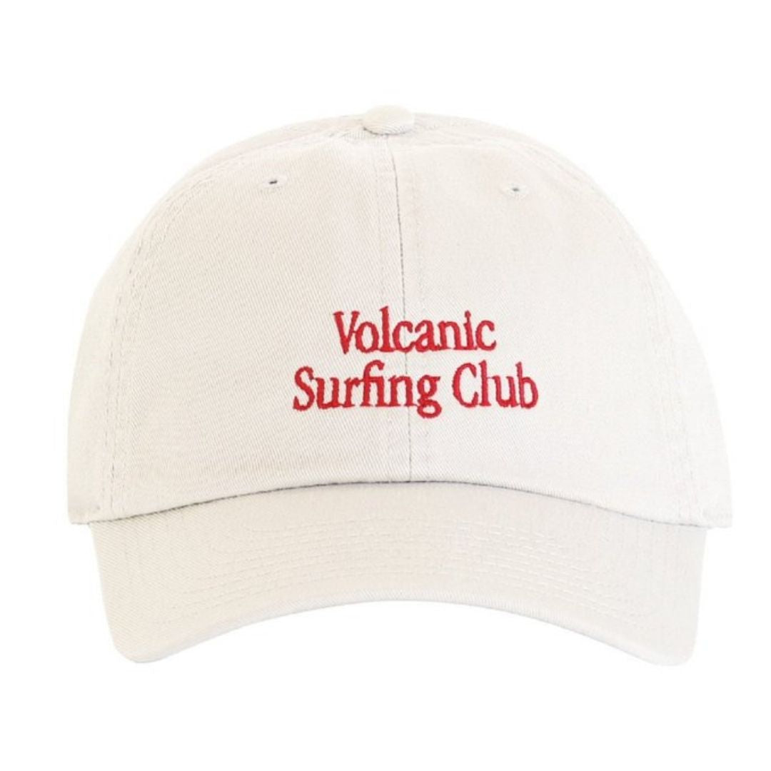 Latitud Fuego Volcanic Surf Club Hat Stone — front view