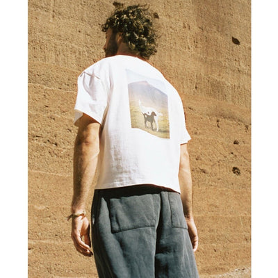 Latitud Fuego Yin Yang T-Shirt - White