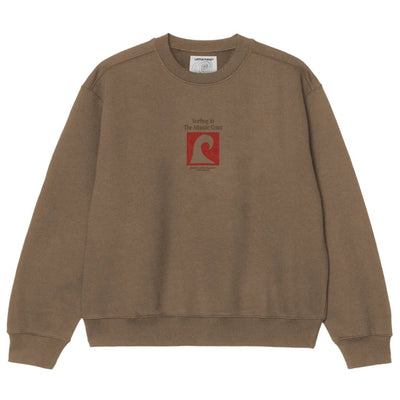 Latitud Fuego Essentials Crew Neck Sweater - Brown