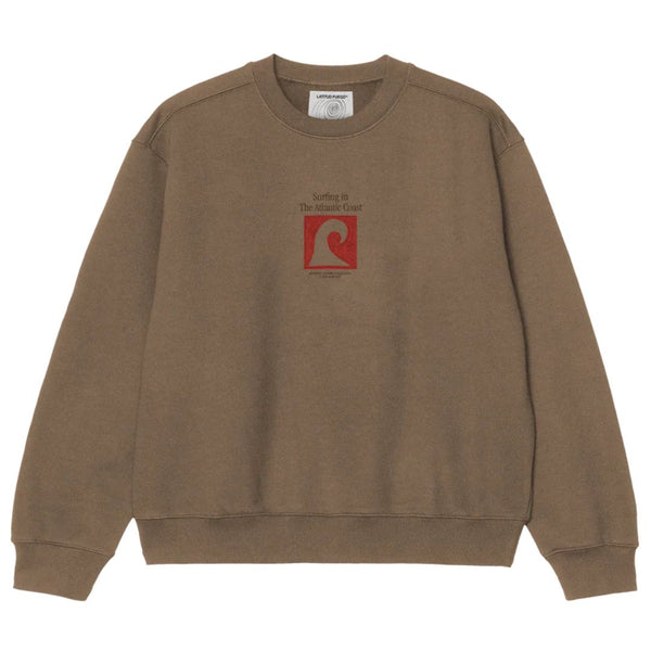 Latitud Fuego Essentials Crew Neck Sweater Brown