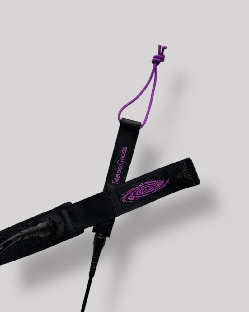 Stereo Leash 7ft — rail saver detail