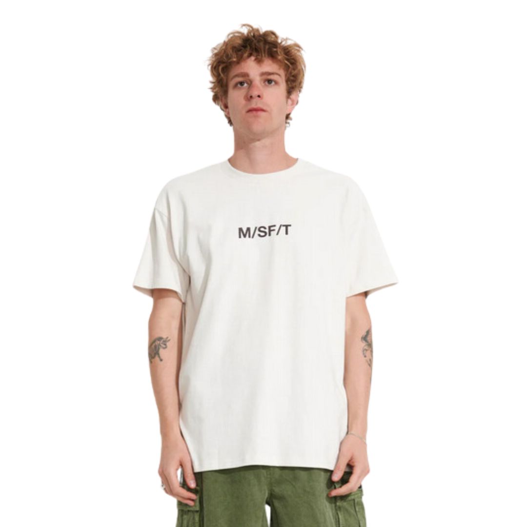 Misfit Supercorporate 2.0 T-Shirt - Thrift White