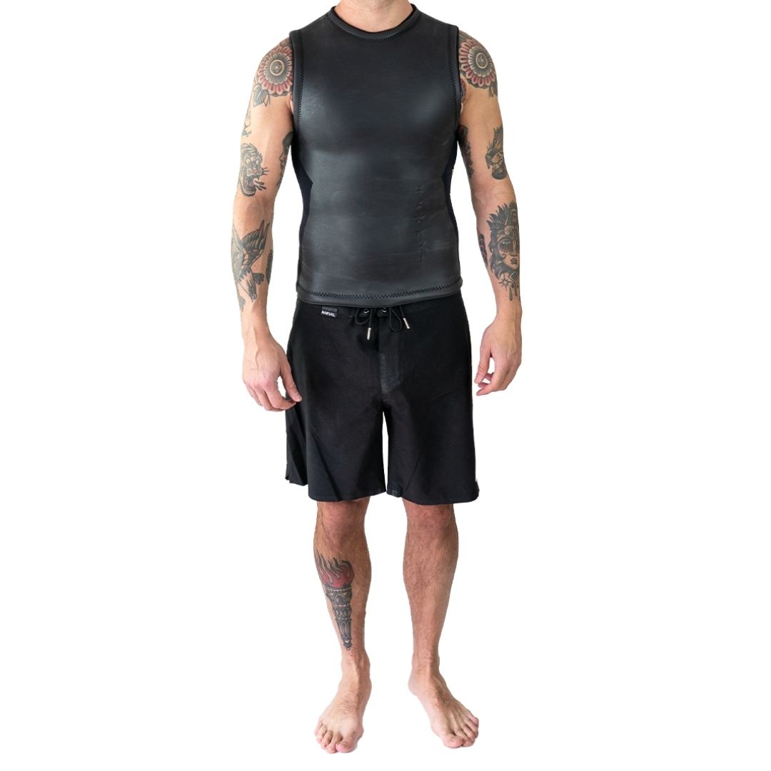 Narval X Spun Spirit 2mm Vest - Black
