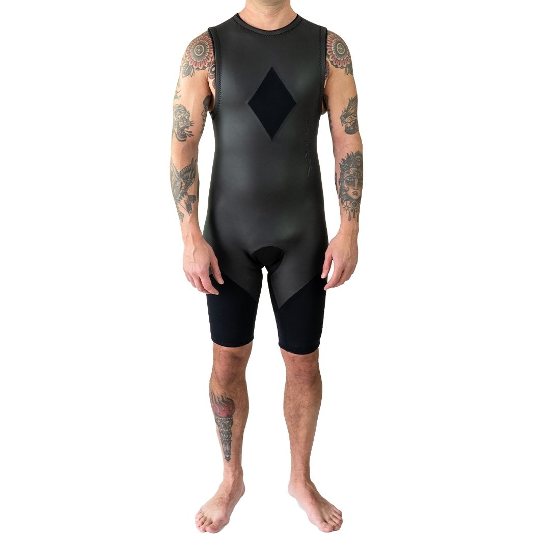 Narval X Spun Spirit Long John 2/2mm - Black