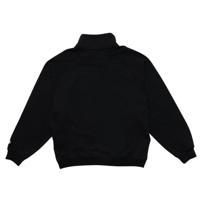 New Amsterdam Half-Zip Turtleneck Sweater - Black