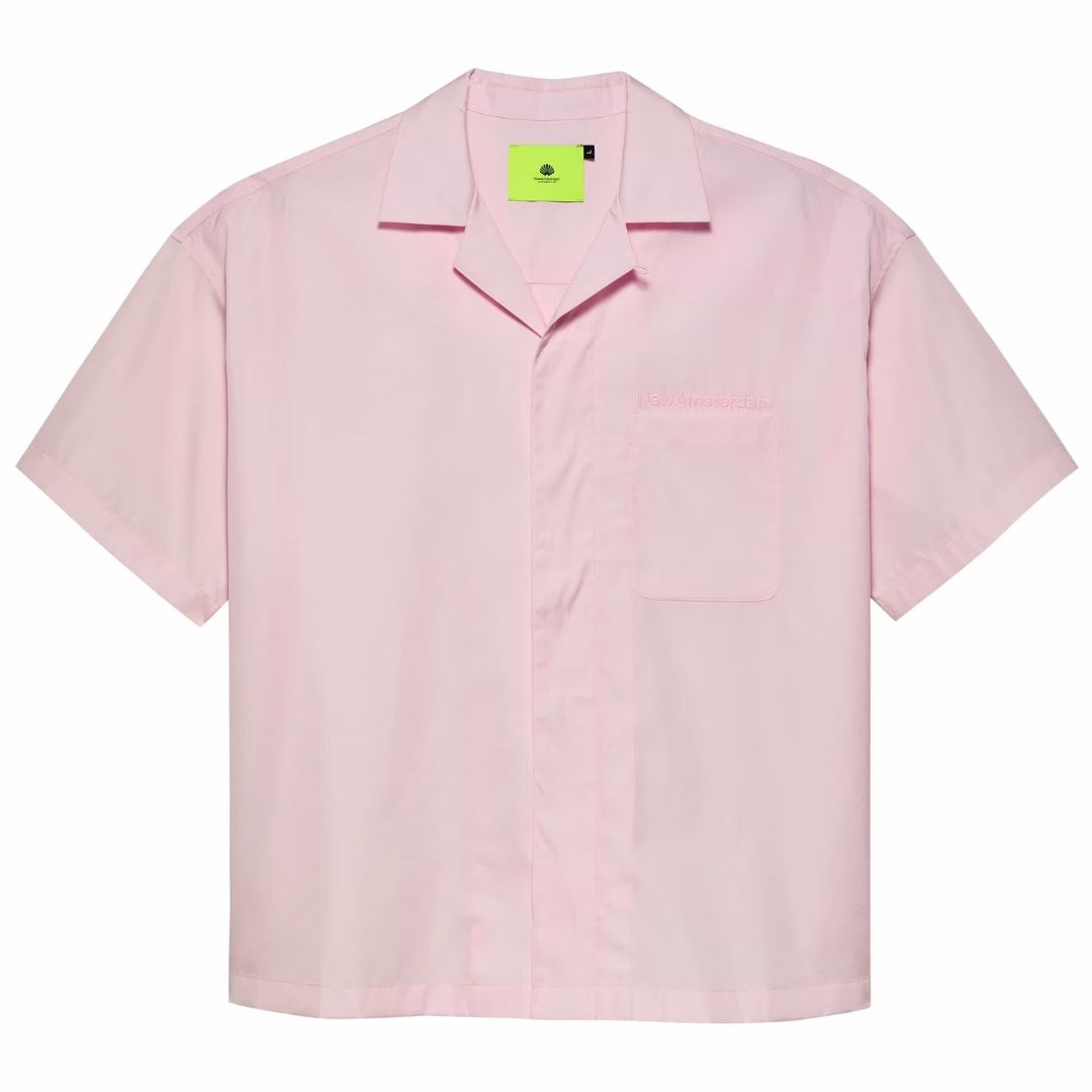 New Amsterdam Wijk Short Sleeve Shirt - Cradle Pink