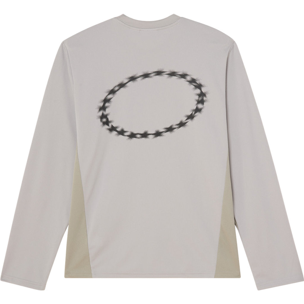Obey Basecamp Knit Long Sleeve Shirt - Drizzle Multi - back