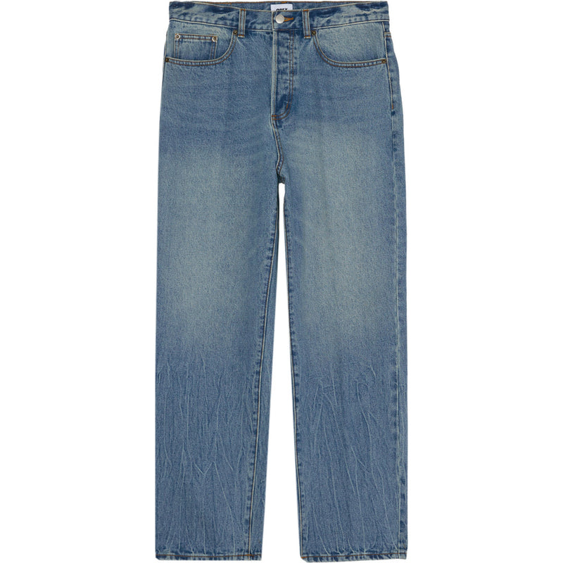 Obey Classic Baggy Denim Jeans - Heavy Vintage Light Indigo - front