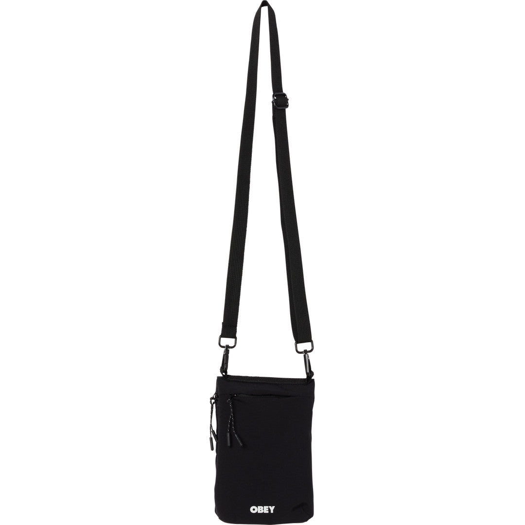 Obey Compact Traveler Bag - Black - front